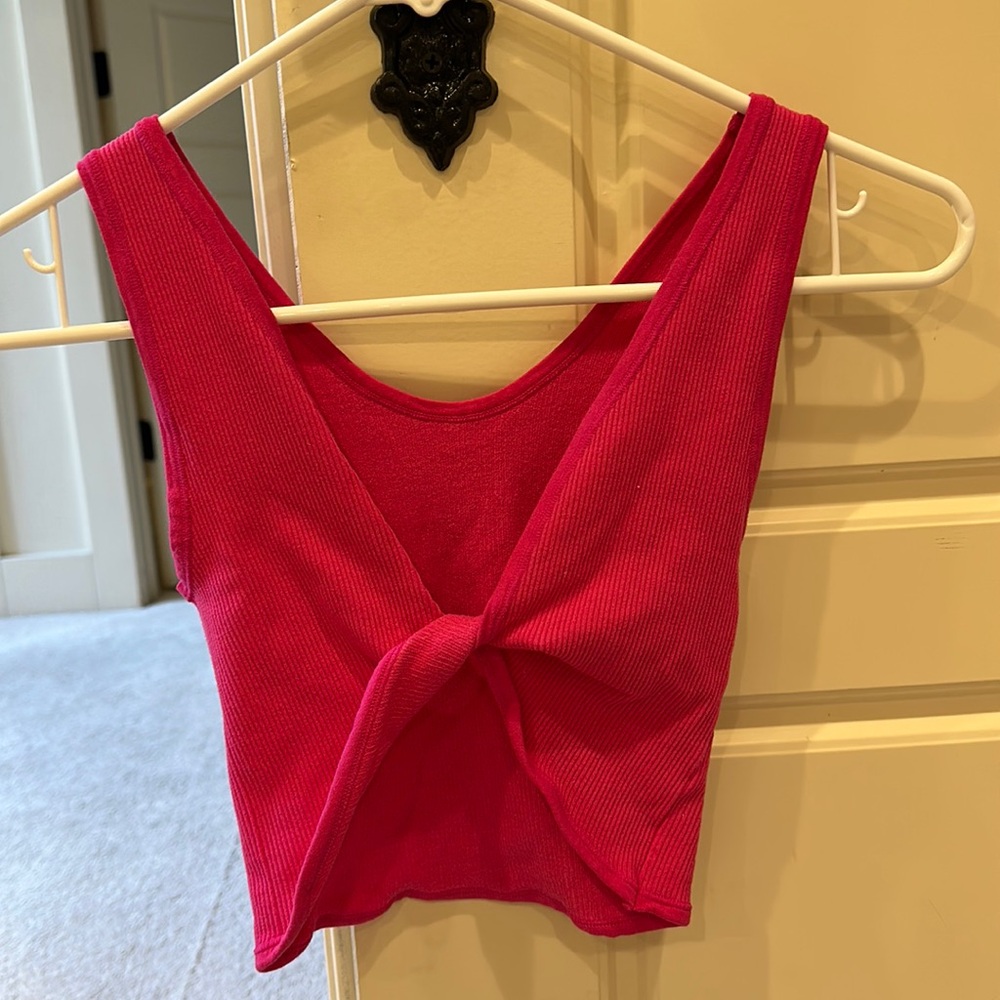 out from under urban outfitters twist too, hot pink
